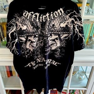 Black xxl Affliction t